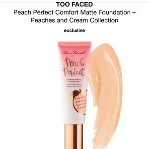 Too faced peach perfect foundation shade vanilla